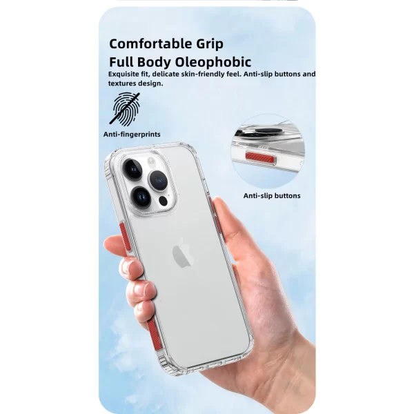 Чехол Screen Geeks MS Apple iPhone 13 Pro [White]